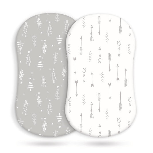 Elastic Printed Fitted Sheet for Baby Cradle & Changing Table