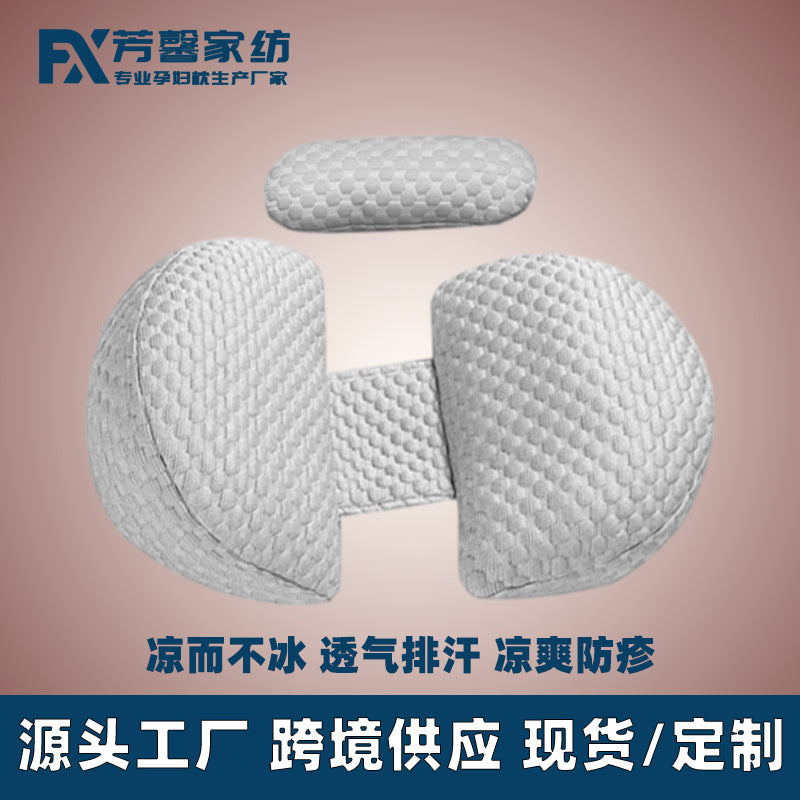 U-Shaped Maternity Pillow for Comfort and Support