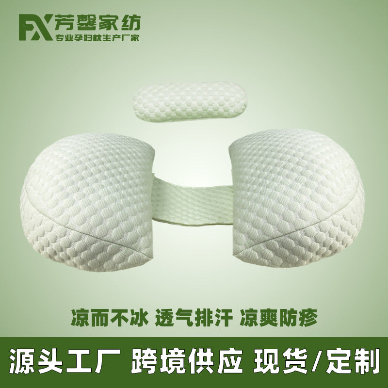 U-Shaped Maternity Pillow for Comfort and Support