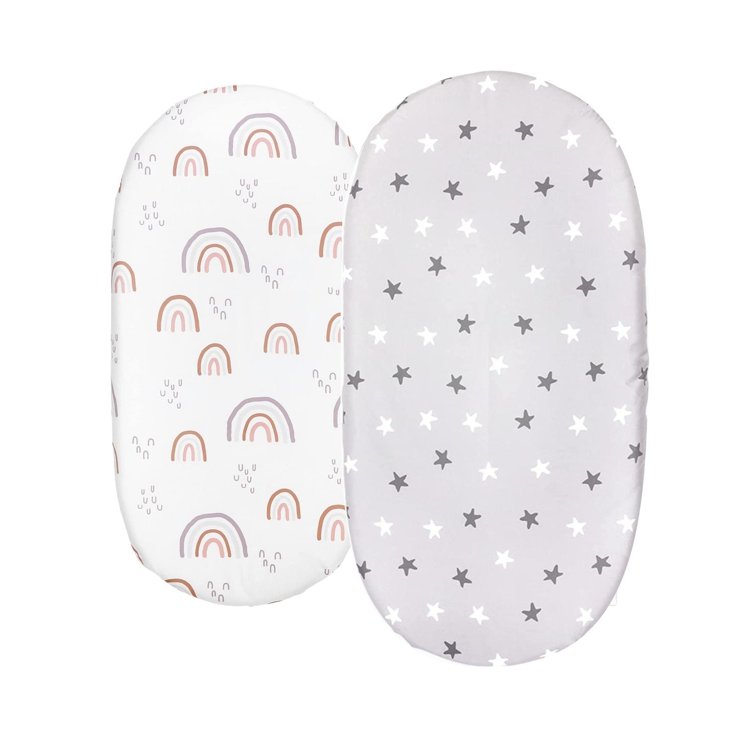 Elastic Printed Fitted Sheet for Baby Cradle & Changing Table