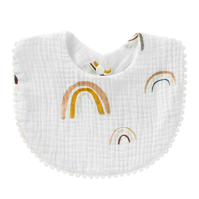 Double-Layer Gauze Baby Saliva Towel