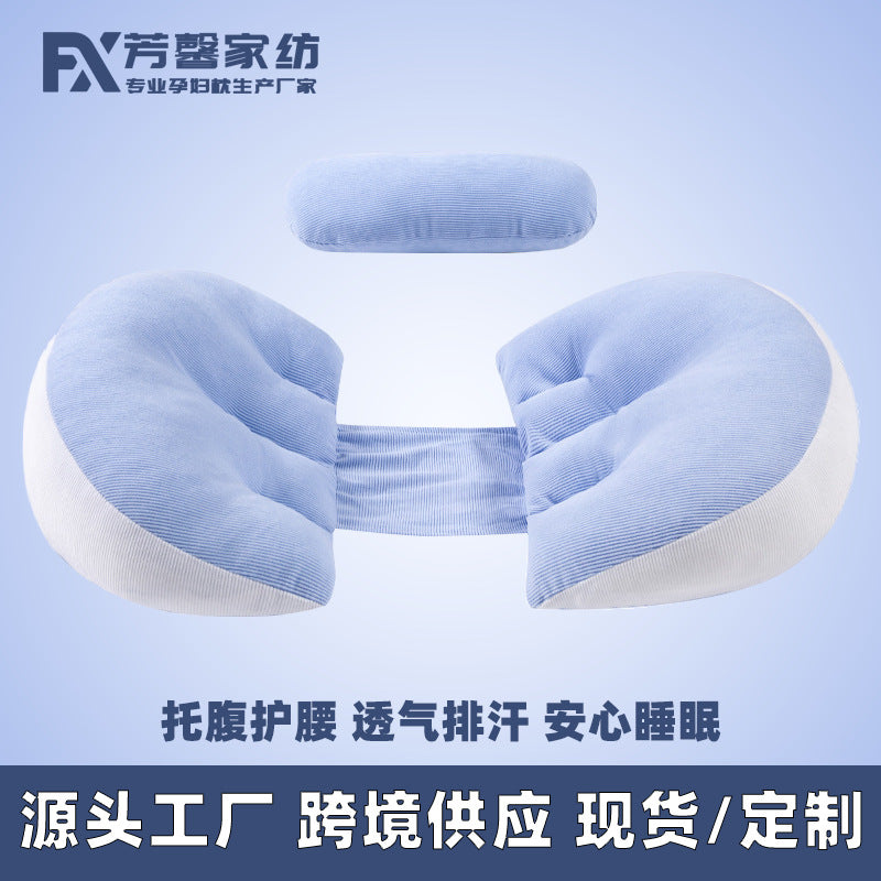 U-Shaped Maternity Pillow for Comfort and Support
